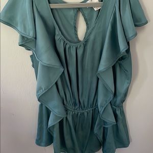 Teal top